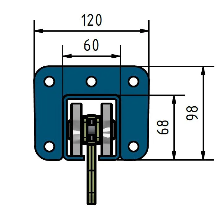 Förderkette, Kardangelenk, Teilung 180, 270, Marke CTAS 2